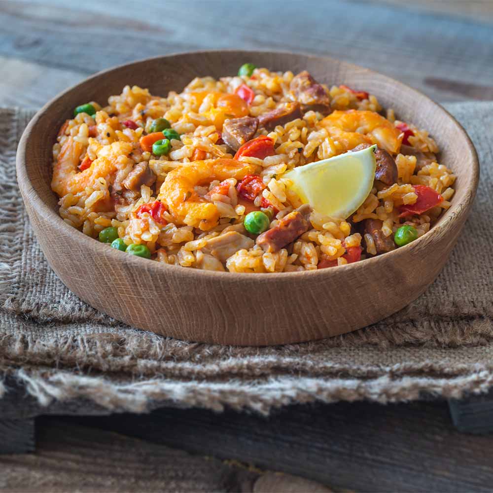 Chicken Paella with Chorizo