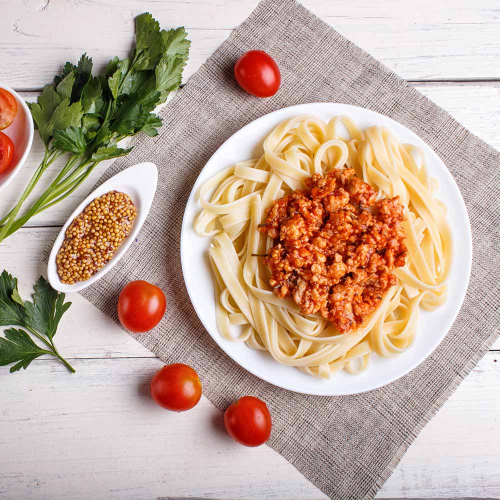 Fettuccine Bolognese