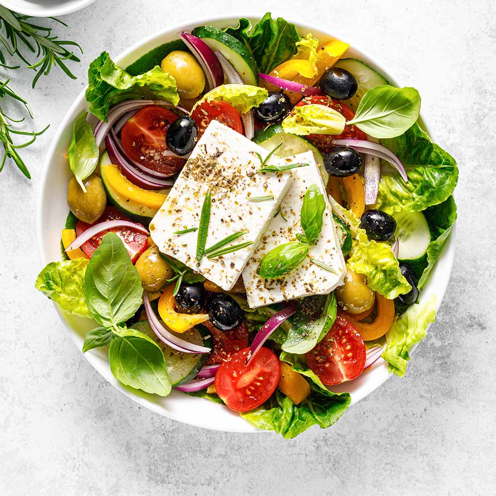 Mediterranean Vegetable Salad